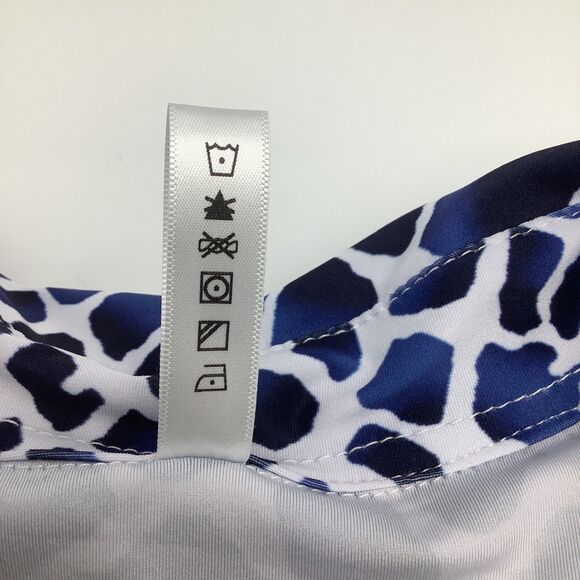 The Bubble Womens‎ Birdie Polo Golf Tennis Top Blue Size Medium NWT - Picture 9 of 9